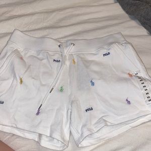 Polo Ralph Lauren White Shorts